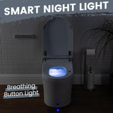 Casta Diva Smart Toilet, Wider Bidet with Heated Seat, Auto Open/Close, Warm Water, Foot Sensor Auto Flushing