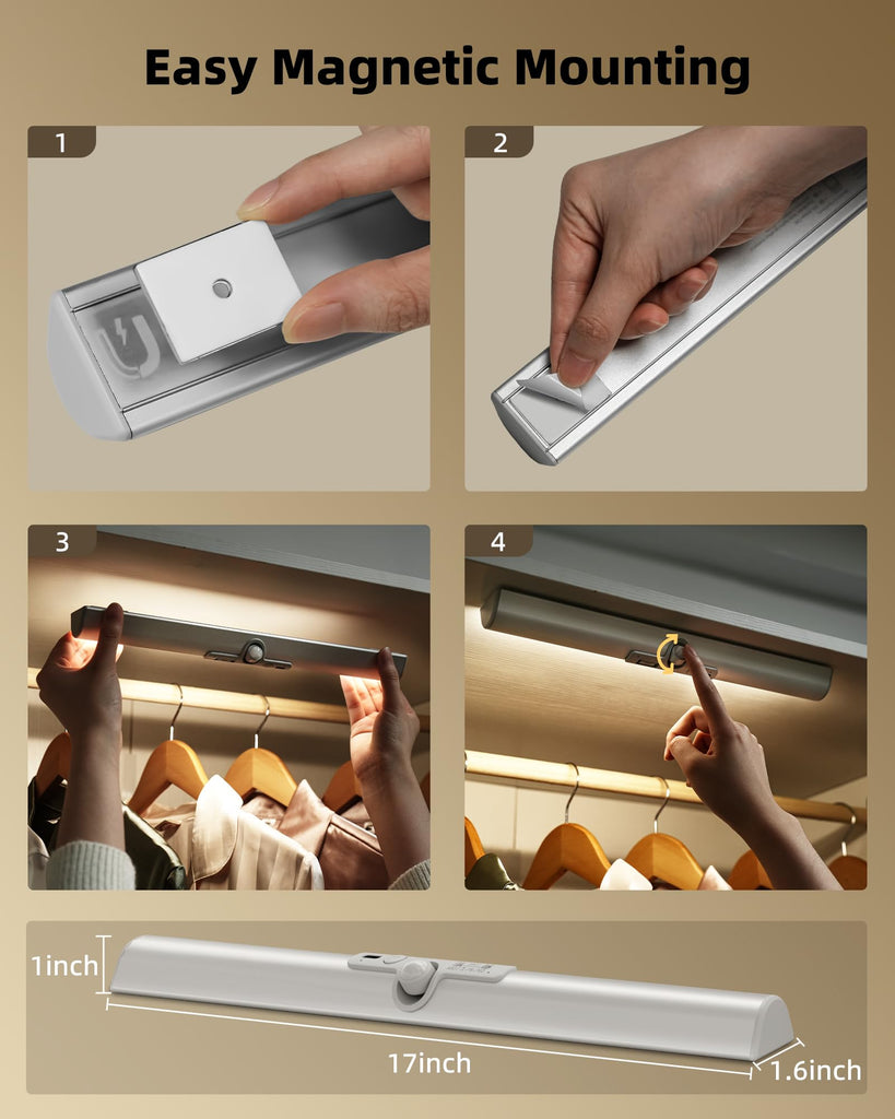 Closet Lights, Motion Sensor Lights Indoor