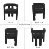 SZLIZCCC Modern Dining Chair Set of 2 / Living Room Chairs, Fabric Armchair