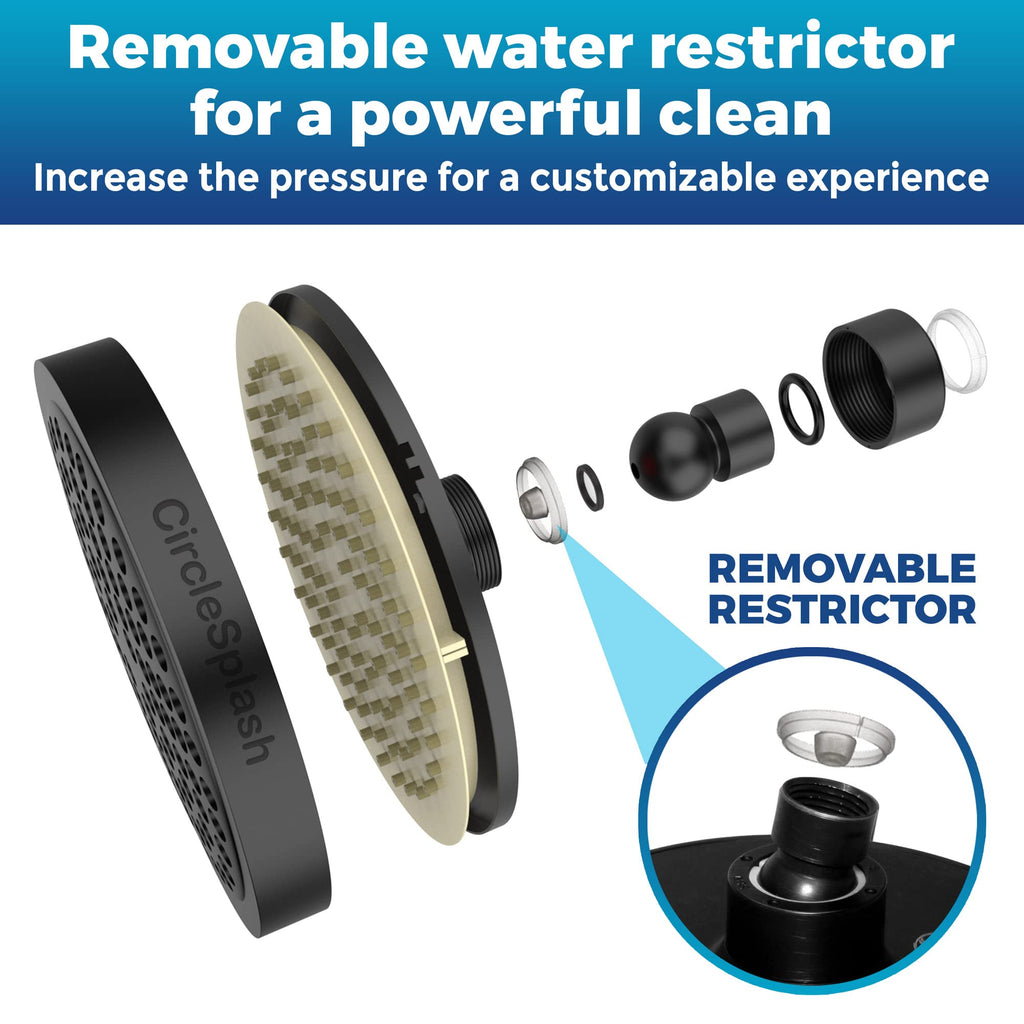 Shower Head - High Pressure 2.5 GPM - Oil Rubbed Bronze