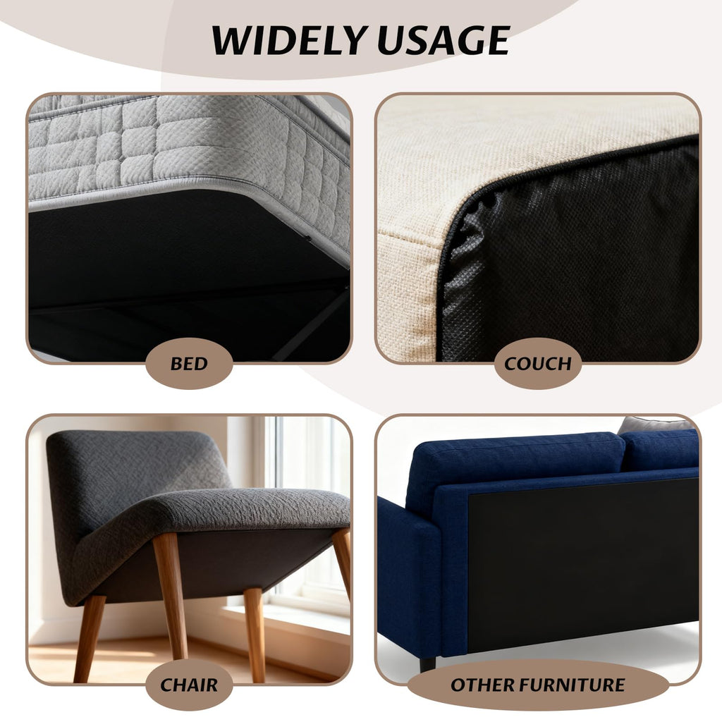 Upholstery Cambric Dust Cover Fabric, 63inchx80inch, Replacement Material for Bottom of The Sofas, Chairs, Conceals