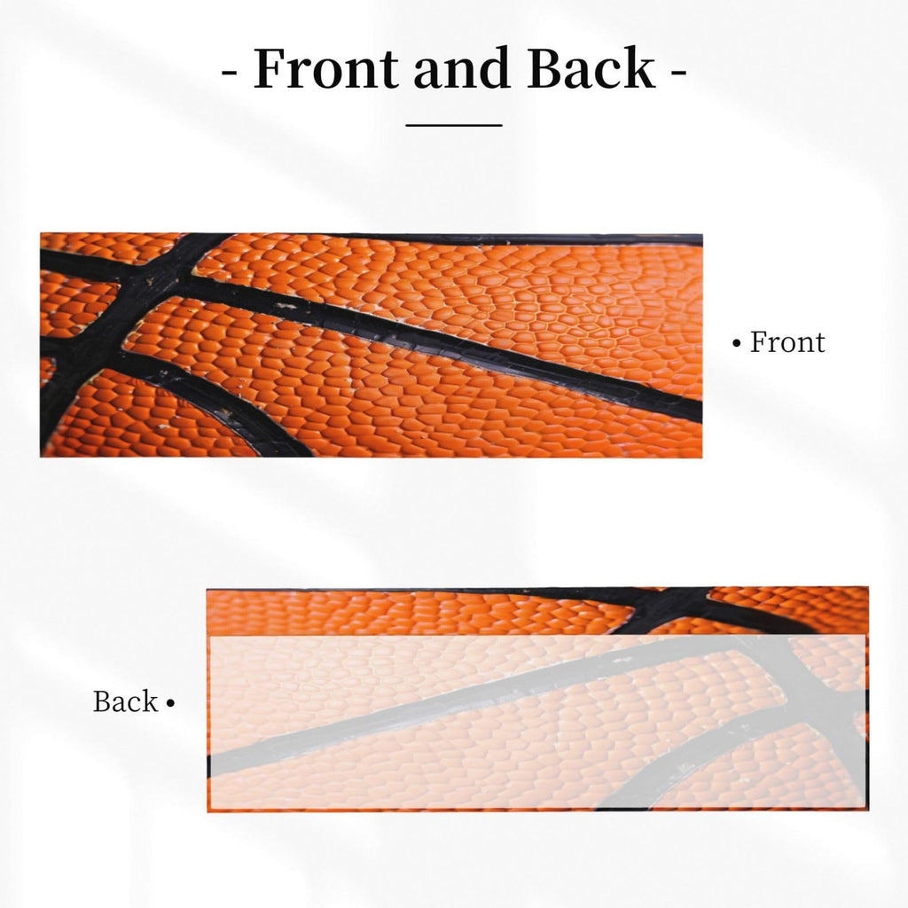Valance for Windows Basketball Lace Rod Pocket Window Treatment Valances Short Curtains Living Room Bathroom, 54x18 in