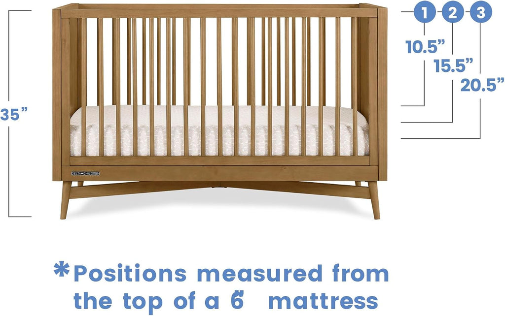 Dylan 4-in-1 Convertible Crib, Acorn