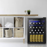 16 Bottle Wine Cooler/Cabinet Beverage Refrigerator Small Mini Wine Cellar Beer 