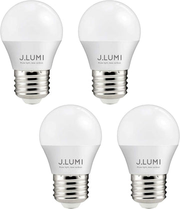 A15 LED Bulb 5W, 450 Lumens, 3000K Soft White, Small G45/A15 Shape, E26 Medium Base, 40W Equivalent Ceiling Fan