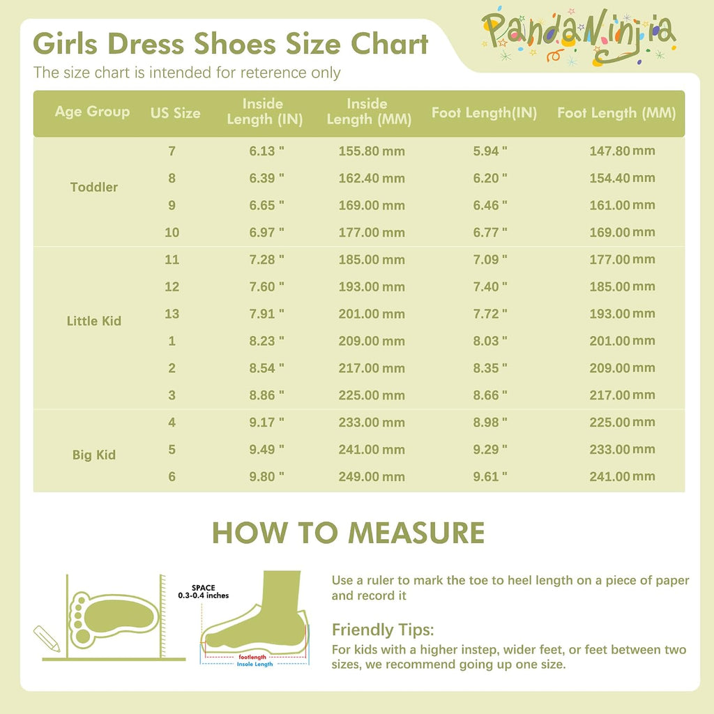 Flower Girls Dress Shoes Mary Jane Ballet Flats
