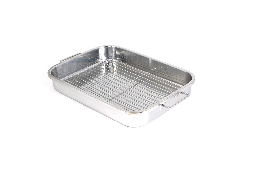 Pro 4-Piece All-in-1 Lasagna and Roasting Pan