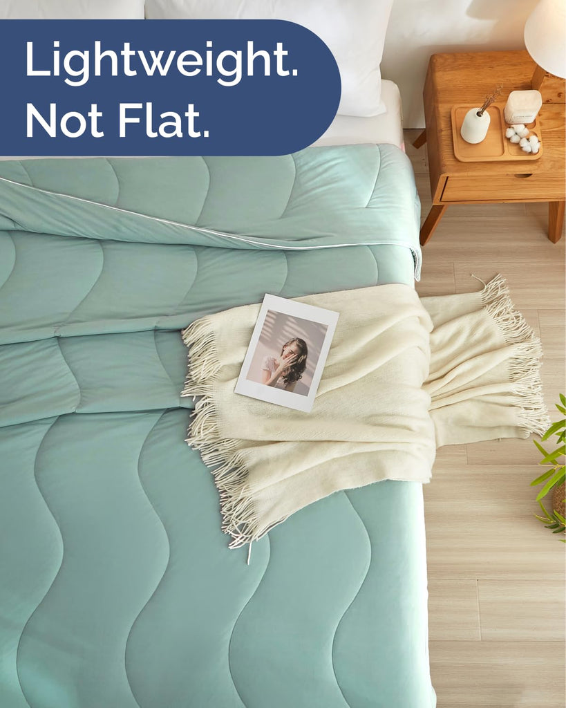 CGK Cooling Comforter Twin - Summer Blanket - 60x90 (Eucalyptus)