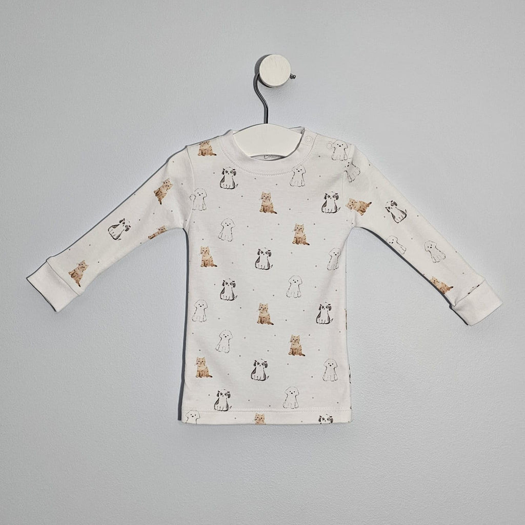 Two Piece Lounge Pants Set Snug-fit 100% Peruvian Pima Cotton - Baby Unisex