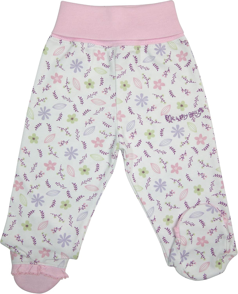 Me & My Baby Piece Baby Boy Set - Flowers Print - Pima Cotton - By Iky Store