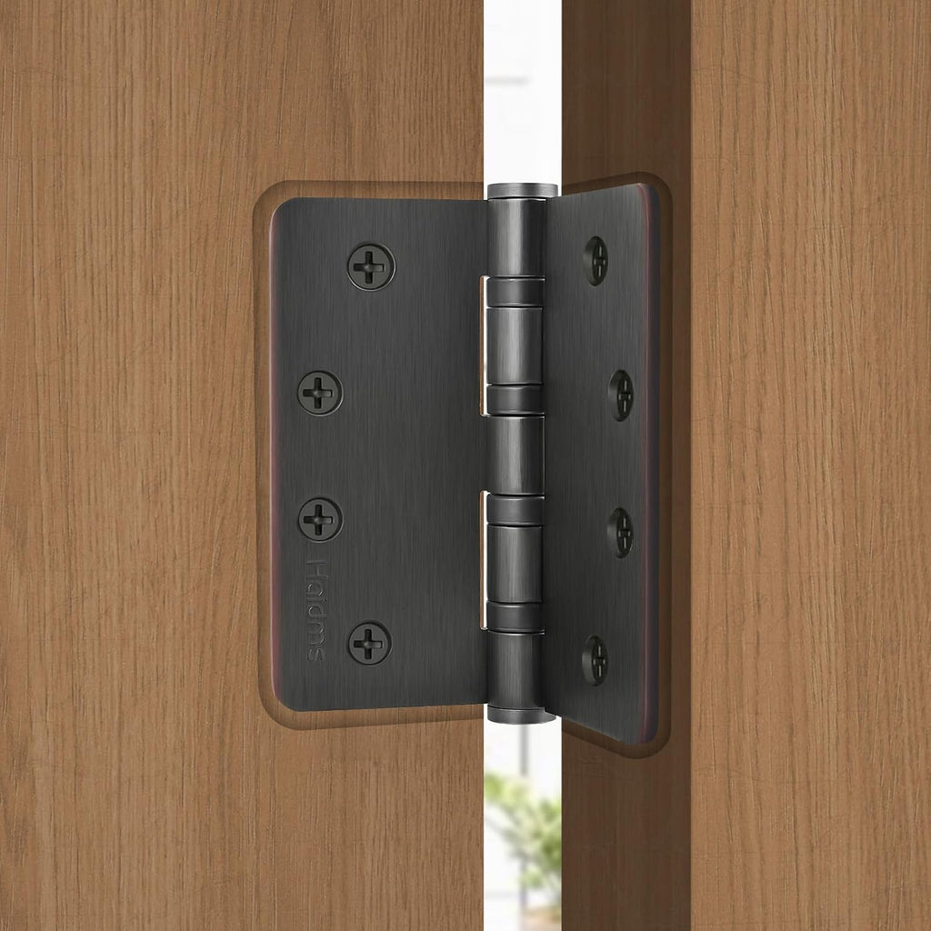 3Pack Haidms Oil Rubbed Bronze Door Hinges Heavy Duty Door Hinges Oil Rubbed Bronze Ball Bearing Stainless Steel
