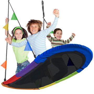 Saucer Swing for Kids, 700 lb Platform (Oval, 66 Inch)