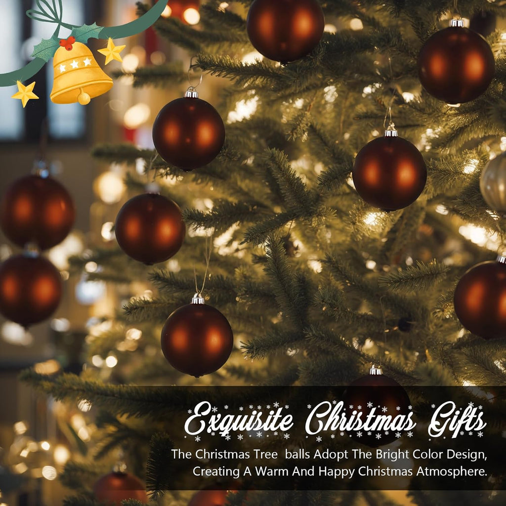 12 Pcs 6 Inch Extra Large Christmas Ball Ornaments Giant Jumbo Christmas Tree Ball Decoration Shatterproof Huge Big