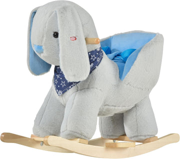 Kids Ride-On Rocking Horse Toy Bunny Rocker for Children 18-36 Months