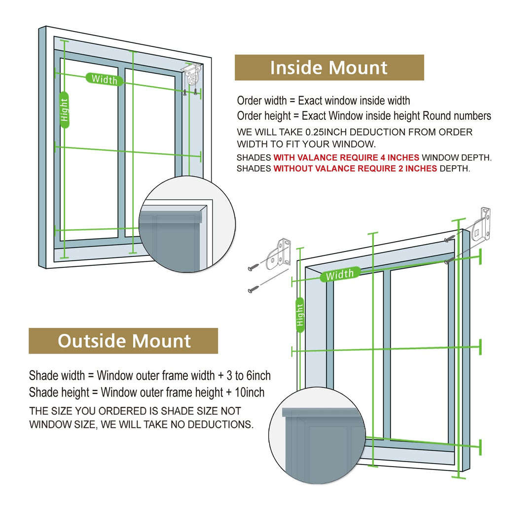 Blackout Window Blinds Roller Shades, White Custom Window Shades Elegant Roller Blinds, Energy Saving UV Protection
