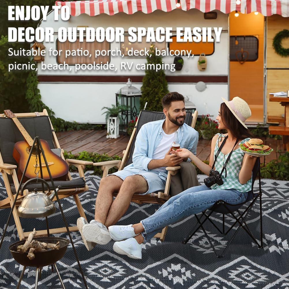 Outdoor Rug Waterproof Outdoor Carpet Plastic Patio Rug