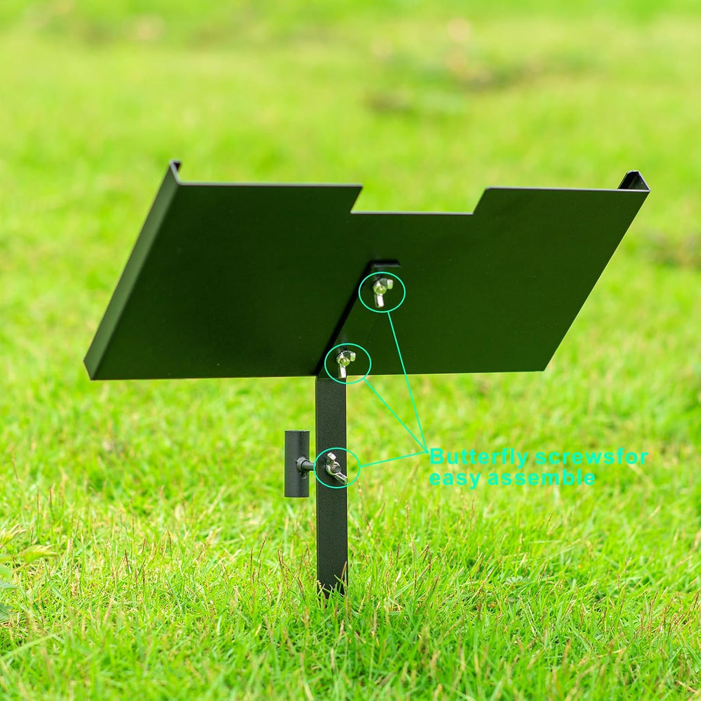 Heavy Duty Grave Marker Stand for 8x4 Inch Pet Memorial Plaque