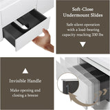 60 Inch Floating Bathroom Vanity with Sink, Large Storage Wall Mounted Floating Vanity with Soft Close Drawers