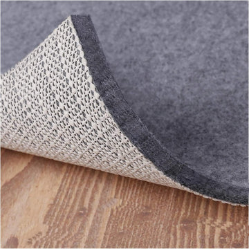 Non Slip Rug Pad Grippers - 5x7 Ft, 1/8" Thick, (Felt + Rubber) Double Layers Area Carpet Mat Tap, Provides - Set of 35
