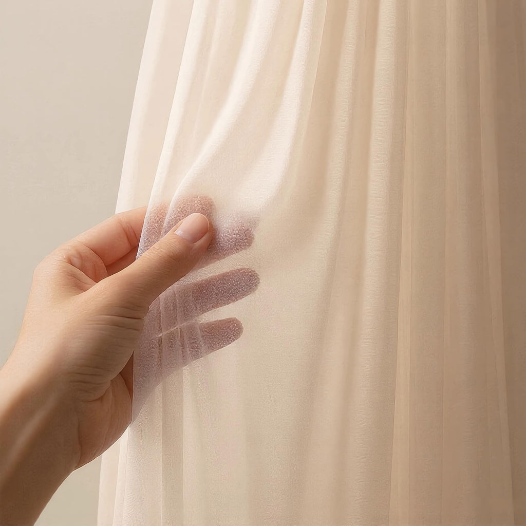 Wedding Arch Draping Fabric 28'' x 20FT Sheer Chiffon Drape Backdrop