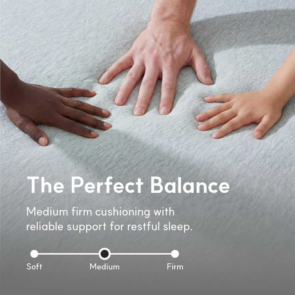 Queen Mattress, 12 Inch Queen Size Mattress, Basic Copper Cooling Gel Memory Foam Mattress in a Box, Pressure Relief