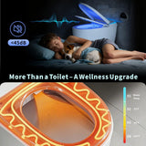 VIPBEAR Tankless One-Piece Smart Toilet in ADA Height with Heated Seat & Auto Lid | 1000g MaP