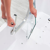 Ella Laydown 30x60 Air Massage Walk in Bathtub Left Drain