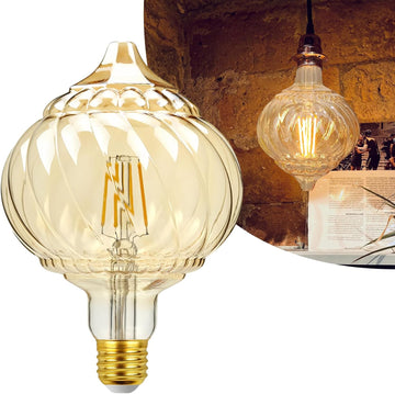 4W Filament 2700K Warm Lights,Non-Dimmable E26 Lamp Base,1-Pack