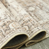 Living Room 10x14 Area Rugs - Washable Lightweight Area Rug Stain Resistant Carpet Vintage Soft Rugs