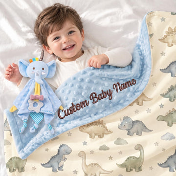 Blanket Gift Set with Security Blanket