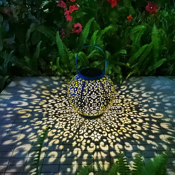 Big Solar Lantern Outdoor Waterproof, Gifts for Mom Yard Decorations Lights for Balcony Party Ornaments, Birthday