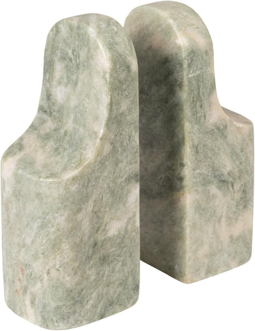Marble Bookend, Green