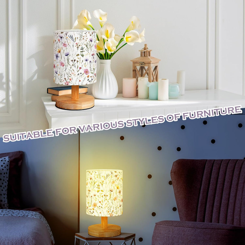 Wildflower Kids Table Lamp Kids Lamps for Girls Room