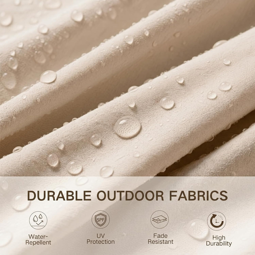 10' X 10' Cantilever Patio Umbrella with Double Top Vent