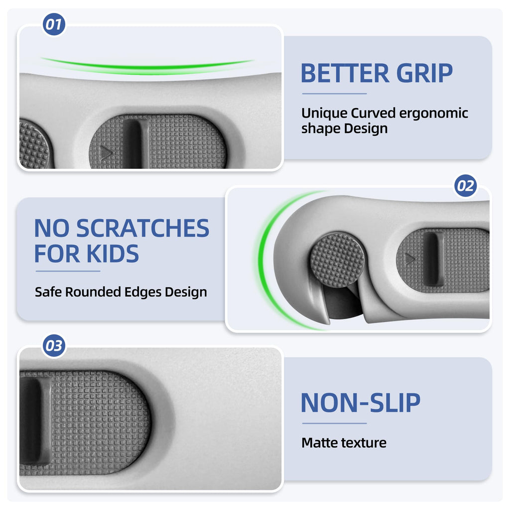 5-Pack Child Proof Refrigerator Lock with 3M Adhesive