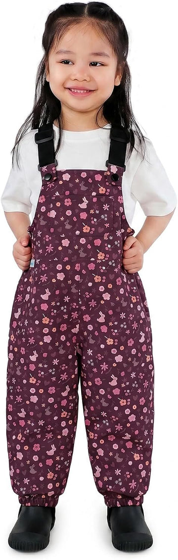 Cozy-Dry Snow Bib Pants for Toddlers & Kids
