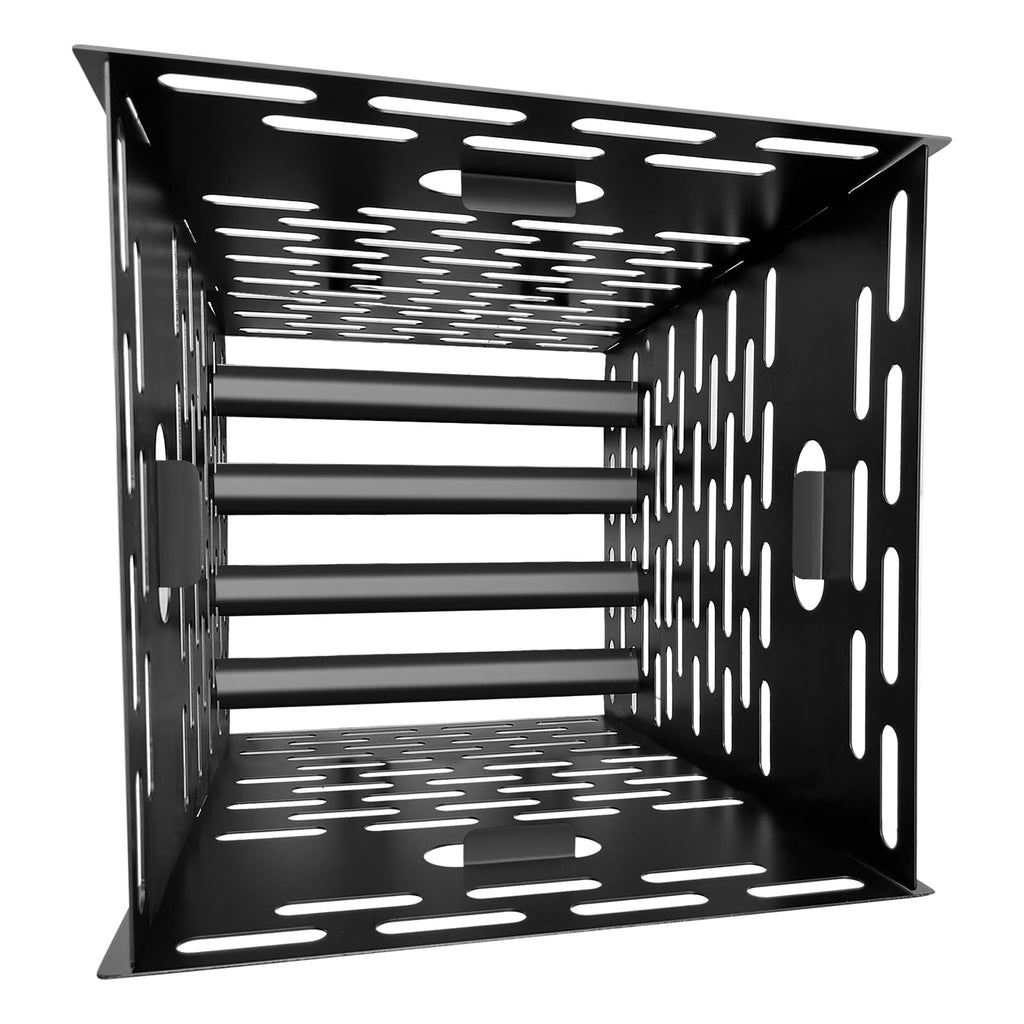 Extra Thick Portable Fire Cage for Outdoor Yard Waste Leaf Weed Brush Burning Bucket Fire Pit (Slot Type)