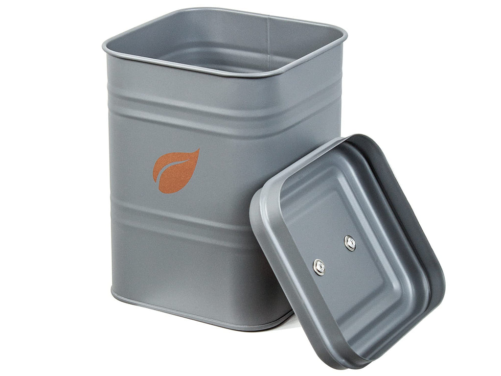 Saf-Care Kitchen Canisters - Farmhouse Grey Kitchen Decoration of Canister Set with Multiple Preservation Purposes by