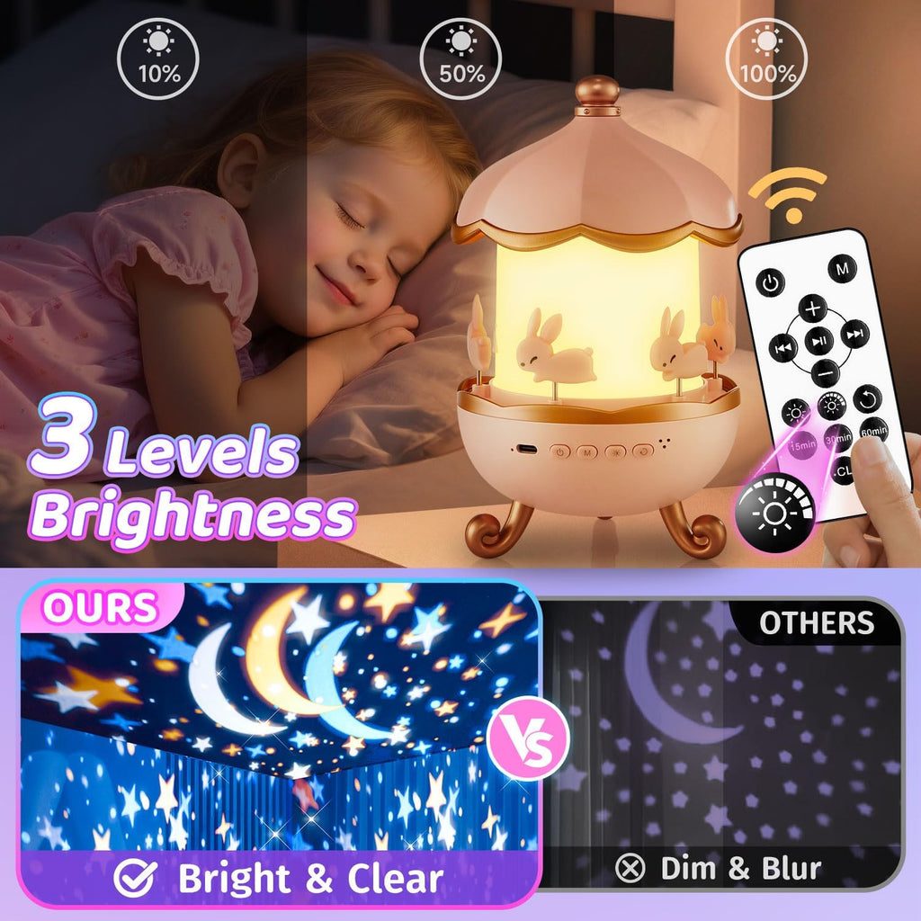 Sensory Lights Sound Machine Baby Night Light Projector Sensory Toys for Kids with Autism Toys for Girls 3-10 | 15