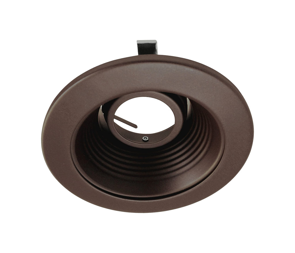 4 inch Oil-Rubbed Bronze Recessed Baffle Trim for MR16 Bulb (14002OB-OB)