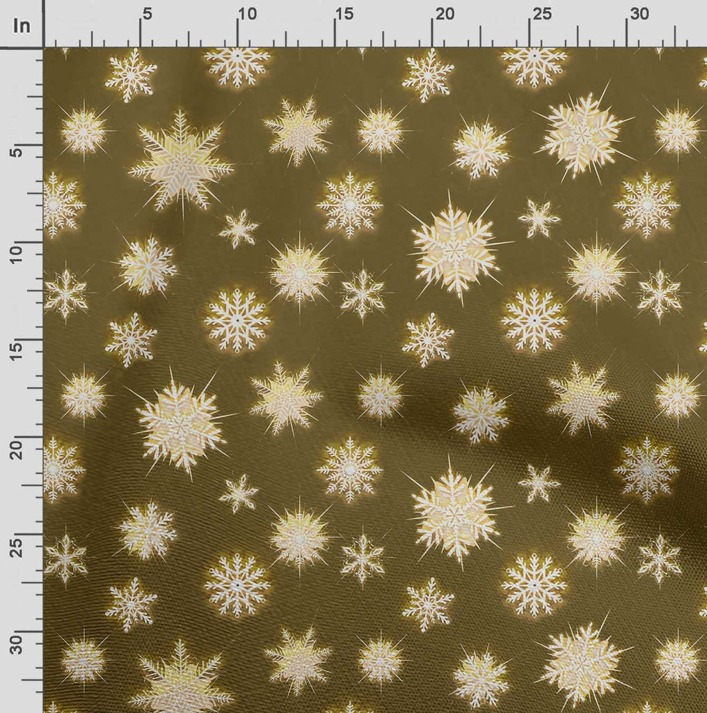 Cotton Poplin Fabric - Star Print- Navy Blue - 56" Wide, Cotton Fabric by The Yard for Shirts, Kurtas, Dresses