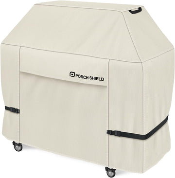 54W x 24D x 46H inch Premium Gas Grill Cover Up to 52 inch, Waterproof and Fade Resistant 600D BBQ Covers for Weber