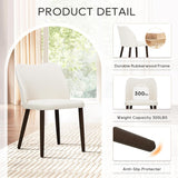 COLAMY Upholstered Dining Chairs Set of 2