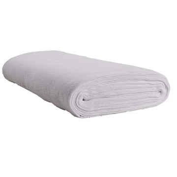 Crinkled Gauze White (Bolt 15 Yards), Fabric by the Bolt