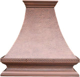 36 Inch Copper Wall Mount Range Hood Baffle Filters