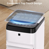 Swamp Cooler, Windowless Portable Air Conditioners with 120°Oscillation, Evaporative Air Cooler with Remote,12H Timer