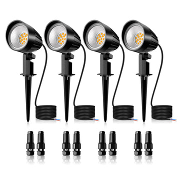7W Low Voltage Landscape Lighting 800LM 2700K LED Landscape Lights