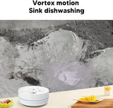 Portable Countertop Dishwasher Compact Dishwashers with Timed Off Sink Dishwasher Portable Cordless Dishwasher for