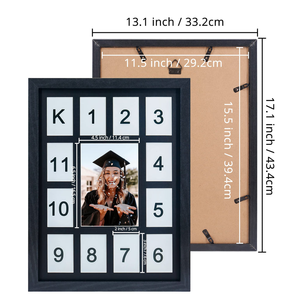 School Years Picture Frame, Graduation Collage Photo Frame