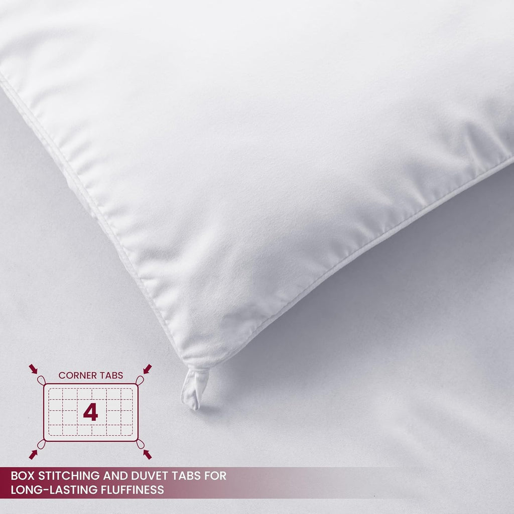 LUX Décor Twin Comforter - 92x68 Ultra-Soft Down Alternative Duvet Insert